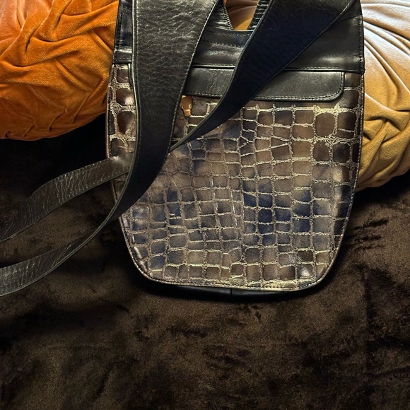 Beautiful short cross bag or shoulder bag in pewter made in Spain !! - Picture 2 of 7